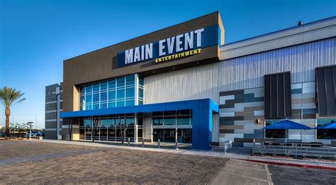 Main event avondale - 10315 W. McDowell RoadAvondale, AZ, 85292(623) 936-5300. You can save money during your visit by purchasing a $10 arcade card for only $5.00.